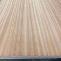 Sapele MDF A/Papp kvartsskuren A